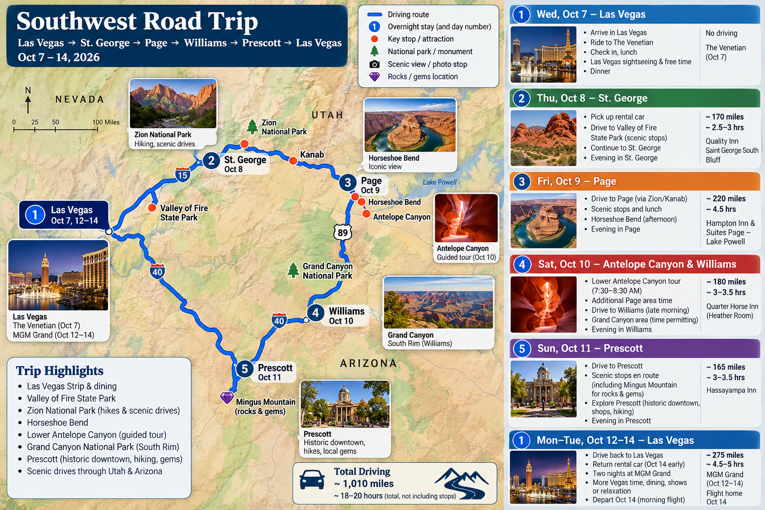 AI travel map